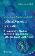 Cover: Judicial Review of Legislation - Springer