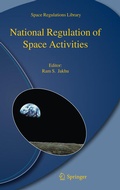 Cover: National Regulation of Space Activities - Springer