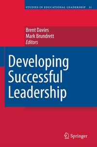 Enlarge image Cover: Developing Successful Leadership - Springer
