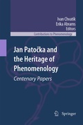 Cover: Jan Patocka and the Heritage of Phenomenology - Springer