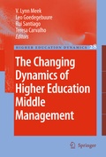 Cover: The Changing Dynamics of Higher Education Middle Management - Springer