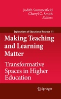 Cover: Making Teaching and Learning Matter - Springer