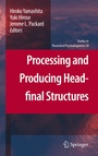 Cover: Processing and Producing Head-final Structures - Springer