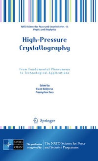 Enlarge image Cover: High-Pressure Crystallography - Springer