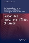 Cover: Responsible Investment in Times of Turmoil - Springer