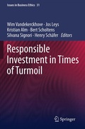 Cover: Responsible Investment in Times of Turmoil - Springer