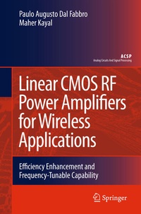 Enlarge image Cover: Linear CMOS RF Power Amplifiers for Wireless Applications - Springer