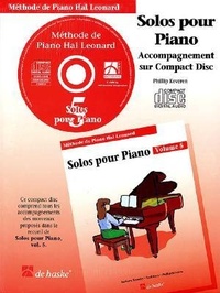Abbildung von: Piano Solos Book 5 - CD - French Edition: Hal Leonard Student Piano Library - Hal Leonard Publishing Corporation