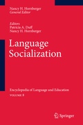 Cover: Language Socialization - Springer