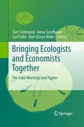 Cover: Bringing Ecologists and Economists Together - Springer