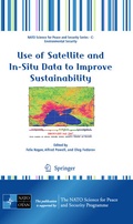 Cover: Use of Satellite and In-Situ Data to Improve Sustainability - Springer