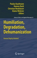 Cover: Humiliation, Degradation, Dehumanization - Springer