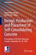 Cover: Design, Production and Placement of Self-Consolidating Concrete - Springer