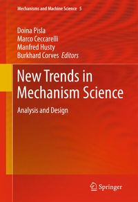 Enlarge image Cover: New Trends in Mechanism Science - Springer