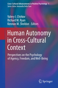 Enlarge image Cover: Human Autonomy in Cross-Cultural Context - Springer