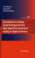 Cover: Generalized Low-Voltage Circuit Techniques for Very High-Speed Time-Interleaved Analog-to-Digital Converters - Springer