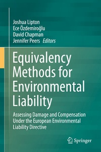 Enlarge image Cover: Equivalency Methods for Environmental Liability - Springer