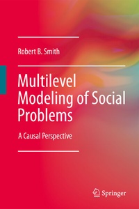Enlarge image Cover: Multilevel Modeling of Social Problems - Springer