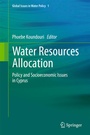 Cover: Water Resources Allocation - Springer