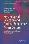 Cover: Psychological Selection and Optimal Experience Across Cultures - Springer