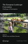 Cover: The European Landscape Convention - Springer