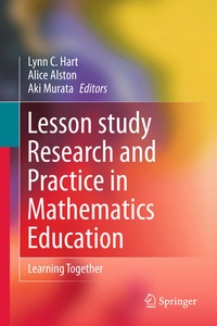 Enlarge image Cover: Lesson Study Research and Practice in Mathematics Education - Springer