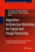 Cover: Algorithm-Architecture Matching for Signal and Image Processing - Springer