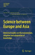 Cover: Science between Europe and Asia - Springer