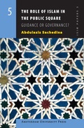 Cover: The Role of Islam in the Public Square - Amsterdam University Press