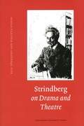 Cover: Strindberg on Drama and Theatre - Amsterdam University Press