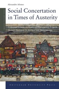 Cover: Social Concertation in Times of Austerity - Amsterdam University Press