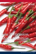 Cover: Less Pretension, More Ambition - Amsterdam University Press