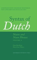 Cover: Syntax of Dutch - Amsterdam University Press
