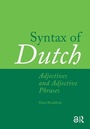 Cover: Syntax of Dutch: Adjectives and Adjective Phrases - Pallas Publications