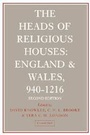 Cover: The Heads of Religious Houses - Cambridge University Press
