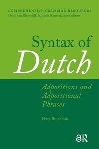 Enlarge image Cover: Syntax of Dutch - Pallas Publications