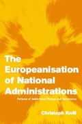 Cover: The Europeanisation of National Administrations - Cambridge University Press