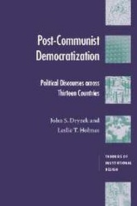 Enlarge image Cover: Post-Communist Democratization - Cambridge University Press