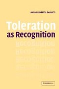 Cover: Toleration as Recognition - Cambridge University Press