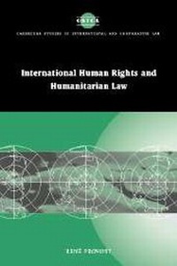 Enlarge image Cover: International Human Rights and Humanitarian Law - Cambridge University Press