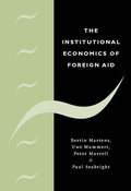 Cover: The Institutional Economics of Foreign Aid - Cambridge University Press