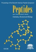 Cover: Peptides - ESCOM Science Publishers,The Netherlands