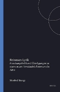 Abbildung von: Reinmars Lyrik - Rodopi