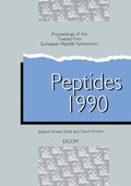 Cover: Peptides 1990 - ESCOM Science Publishers,The Netherlands