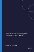 Cover: Wortindex und Reimregister zum "Moriz von Cra&ucirc;n" - Rodopi