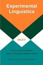 Cover: Experimental Linguistics - John Benjamins Publishing Co