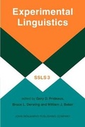 Cover: Experimental Linguistics - John Benjamins Publishing Co