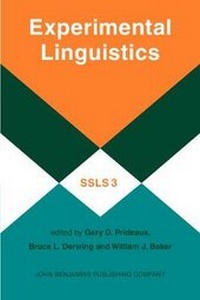 Abbildung von: Experimental Linguistics - John Benjamins Publishing Co