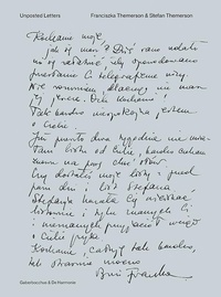 Enlarge image Cover: Unposted Letters - Harmonie, Uitgeverij De