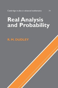 Abbildung von: Real Analysis and Probability - Cambridge University Press
